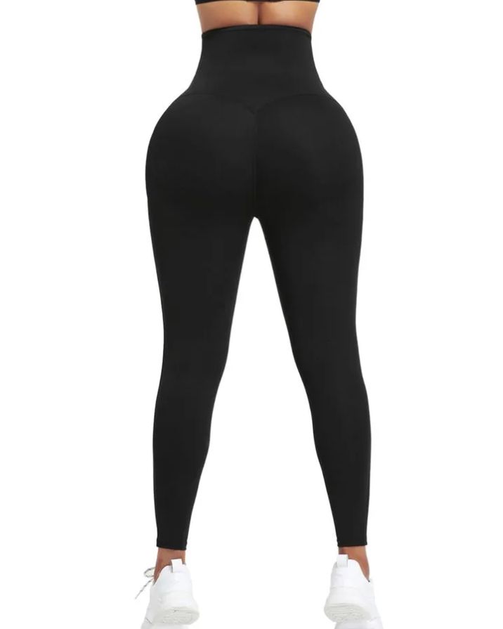 Leggings With Blue Neoprene Tummy Control Ref1291