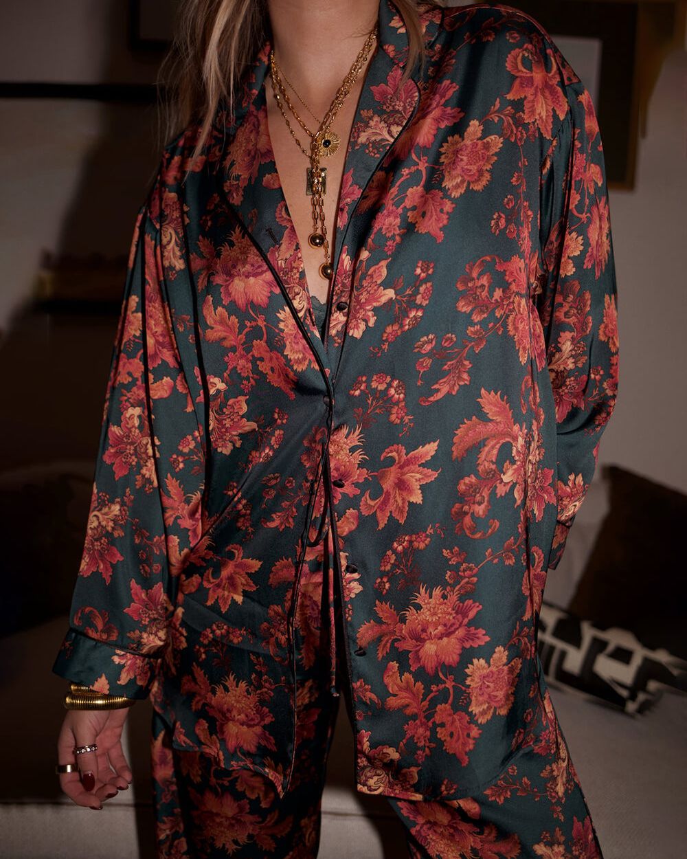 Loose Pajamas and Loungewear Set