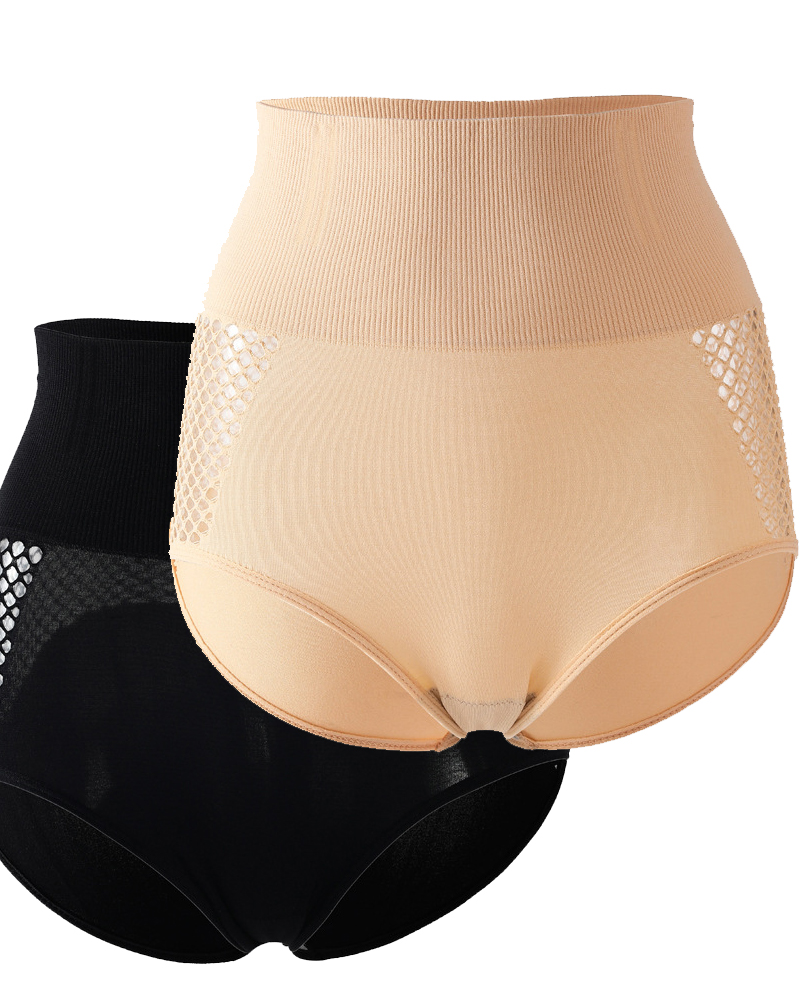 Breathable Hole Belly Shaping Underwear
