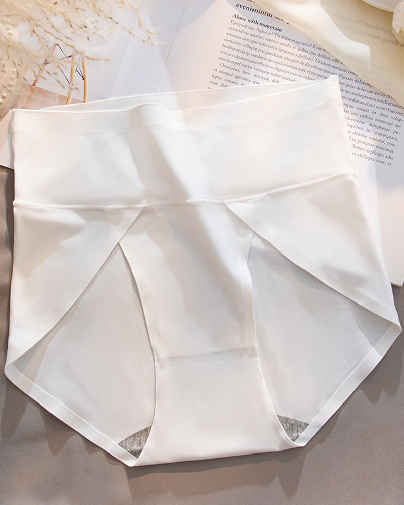 High-Slit, No-Thigh, High-Waist, Tummy-Lifting, Butt-Lifting Briefs