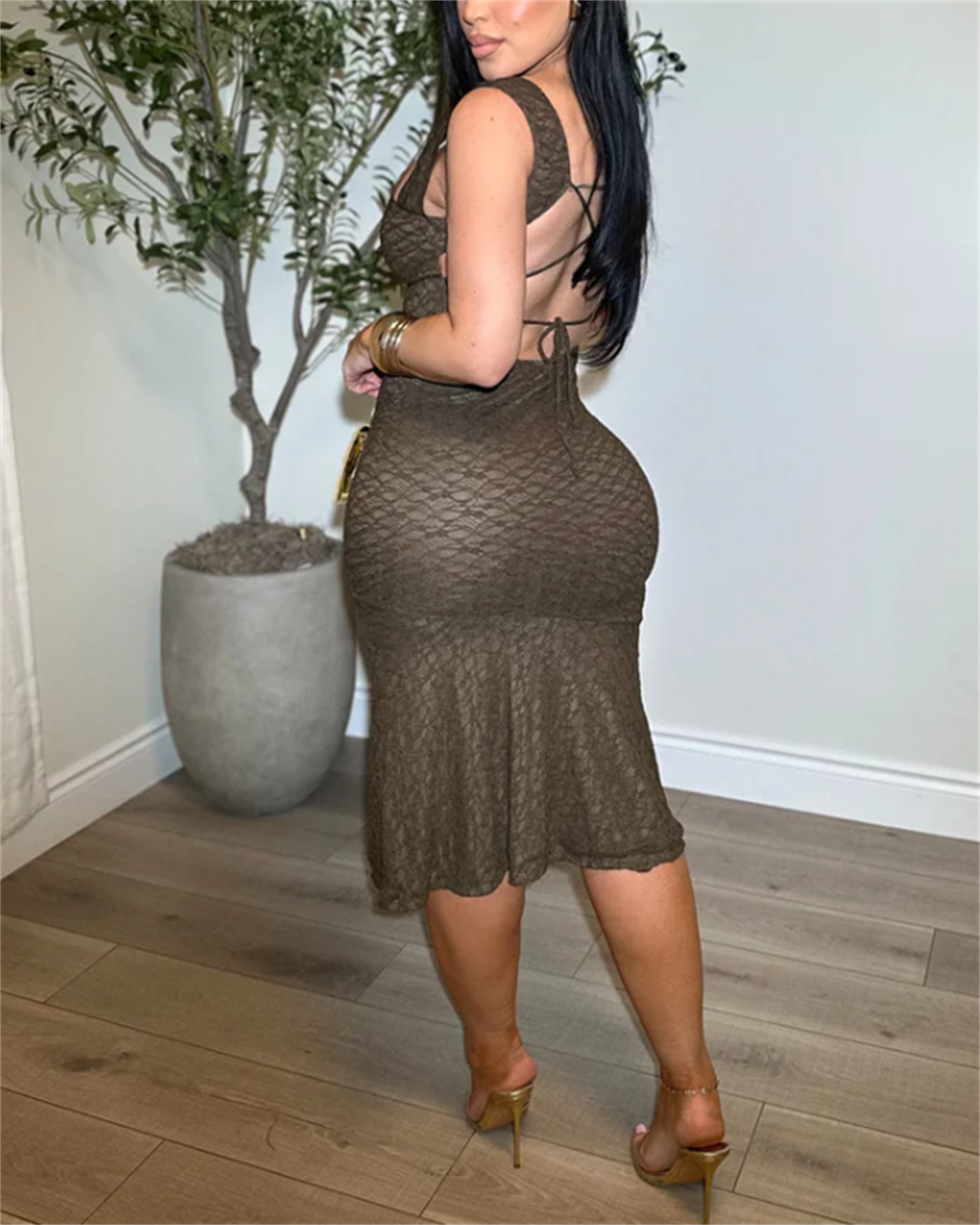 Olive Seduction Dress