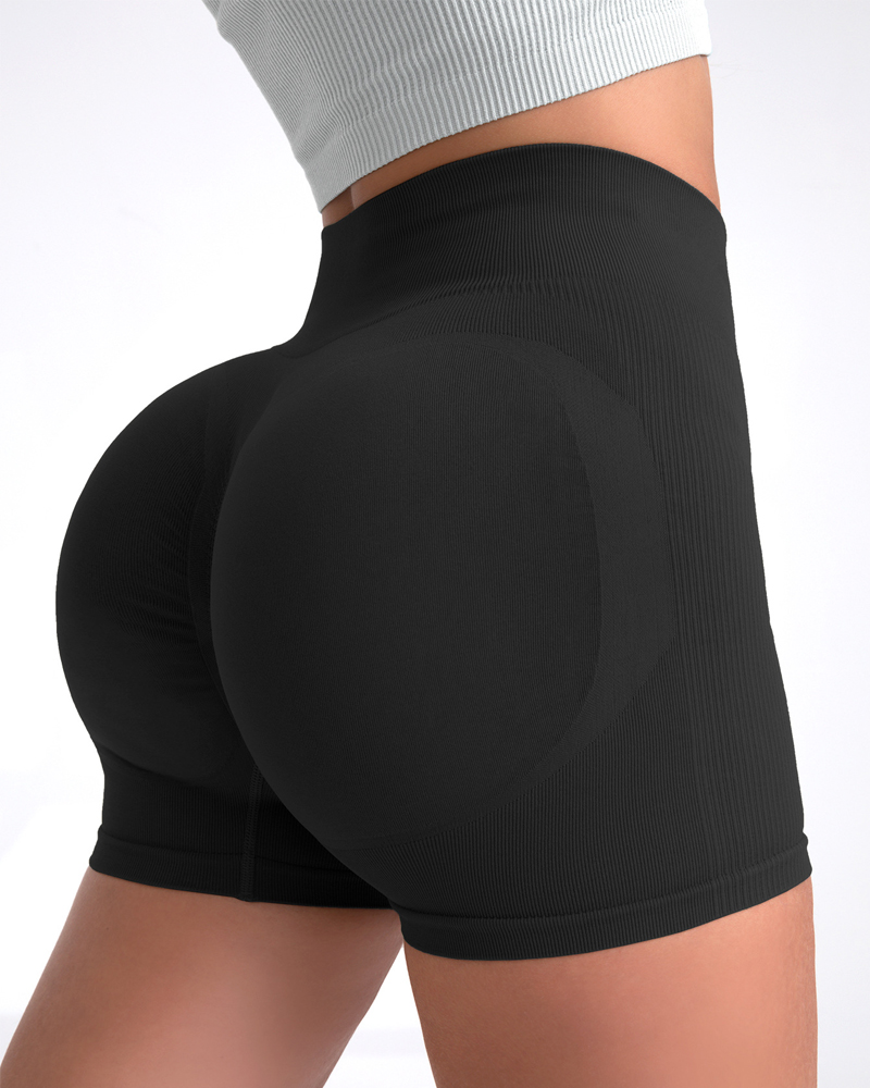 High Waist Sexy Peach Yoga Pants
